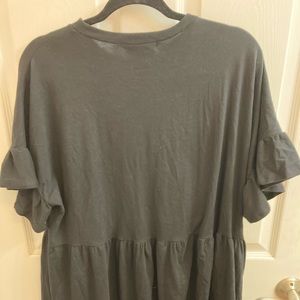 Foxblood Khloe oversized tunic